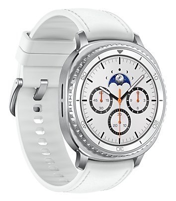 Samsung Smartwatch Samsung Galaxy Watch 8 (SM-L500) Classic AMOLED 46mm Srebrny Samsung Smartwatch Samsung Galaxy Watch 8 (SM-L500) Classic AMOLED 46mm Srebrny