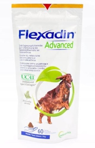Vetoquinol Vetoquinol Flexadin advanced kąski dla psa 60Tab