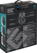 Defender DEFENDER MYSZ PRZEWODOWA FORCED GM-020L 800/1800/2400/3200 DPI 6P + PODKŁADKA + GRA 52020