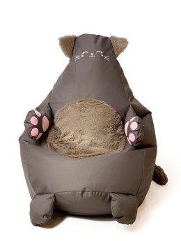 Go Gift Pufa worek sako KOTEK brązowy XL 130x90