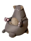 Go Gift Pufa worek sako KOTEK brązowy XL 130x90