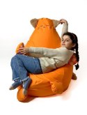 Go Gift Pufa worek sako KOTEK pomarańczowy L 105x80