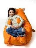 Go Gift Pufa worek sako KOTEK pomarańczowy L 105x80