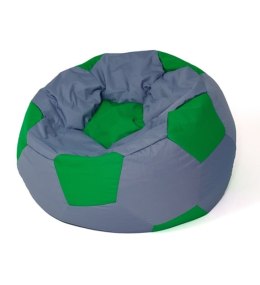 Go Gift Pufa worek sako PIŁKA szary-zielony XL 120
