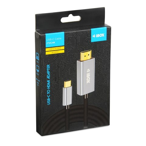IBOX IBOX KABEL ITVC4K USB-C TO HDMI 4K 1,8M