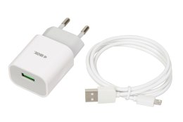 IBOX Ładowarka sieciowa iBOX C-41 USB 2A, 1 port USB, kabel microUSB