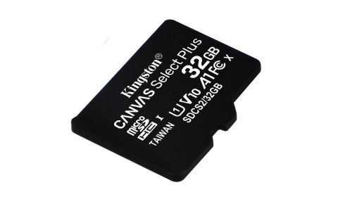 Kingston Karta pamięci z adapterem Kingston Canvas Select Plus SDCS2/32GB (32GB; Class 10, Class U1, V10; + adapter) Kingston Karta pamięci z adapterem Kingston Canvas Select Plus SDCS2/32GB (32GB; Class 10, Class U1, V10; + adapter)