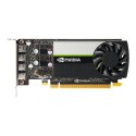 PNY Technologies Karta graficzna PNY NVIDIA T1000 4GB, GDDR6, 4x DisplayPort, PCI Express 3.0, LP - ATX bracket, Small Box