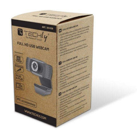 TECHly TECHLY KAMERA USB INTERNETOWA FULLHD 1080P Z MIKRO