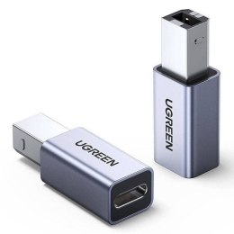 UGREEN Ugreen adapter przejściówka USB Typ C-USB Typ B (szary)
