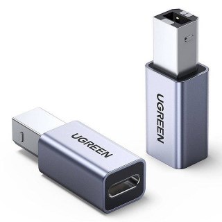 UGREEN Ugreen adapter przejściówka USB Typ C-USB Typ B (szary)