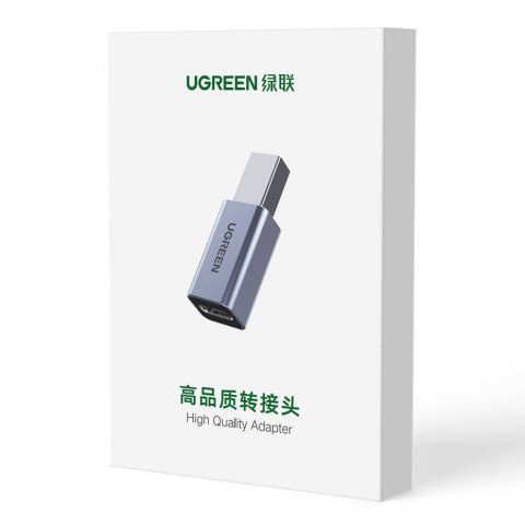 UGREEN Ugreen adapter przejściówka USB Typ C-USB Typ B (szary) UGREEN Ugreen adapter przejściówka USB Typ C-USB Typ B (szary)