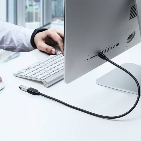 UGREEN Ugreen kabel przedłużacz przejściówka USB 3.0 (żeński)-USB 3.0 (męski) 1m (czarny)