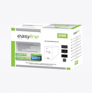 Ever Zasilacz UPS EVER EASYLINE (1200VA) (T/EASYTO-001K20/00) Ever Zasilacz UPS EVER EASYLINE (1200VA) (T/EASYTO-001K20/00)