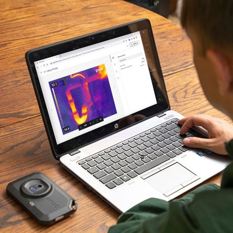 FLIR FLIR KAMERA TERMOWIZYJNA Z TECHNOLOGIĄ POPRAWY OBRAZU MSX WI-FI I ŁĄCZNOŚCIĄ W CHMURZE, 128X96PX, DO 300STC, FOV 53,6ST, C3-X FLIR FLIR KAMERA TERMOWIZYJNA Z TECHNOLOGIĄ POPRAWY OBRAZU MSX WI-FI I ŁĄCZNOŚCIĄ W CHMURZE, 128X96PX, DO 300STC, FOV 53,6ST, C3-X