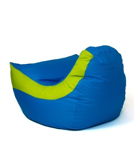 Go Gift Pufa worek sako BOLID niebieski-zielony XXL 140x100