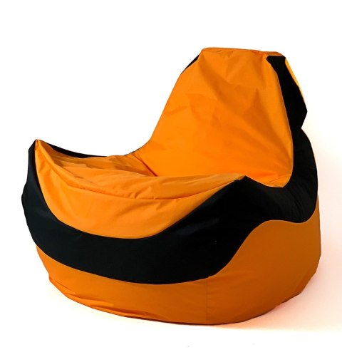 Go Gift Pufa worek sako BOLID pomarańczowy-czarny XXL 140x100
