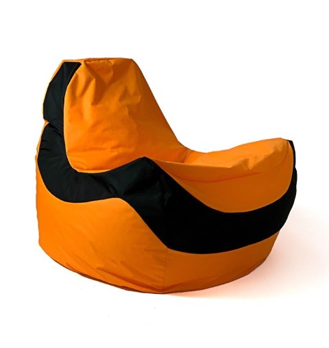 Go Gift Pufa worek sako BOLID pomarańczowy-czarny XXL 140x100