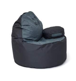 Go Gift Pufa worek sako COFFEE grafit-szary XXL 120x80