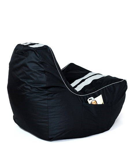 Go Gift Pufa worek sako FERRARI czarny-biały XXL 140x100 Go Gift Pufa worek sako FERRARI czarny-biały XXL 140x100
