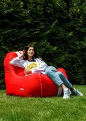 Go Gift Pufa worek sako FERRARI czerwony-biały XXL 140x100