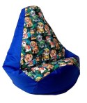 Go Gift Pufa worek sako GRUSZA DRUK chaber-psi patrol XXL 140x100