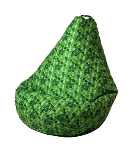 Go Gift Pufa worek sako GRUSZA DRUK minecraft XXL 140x100
