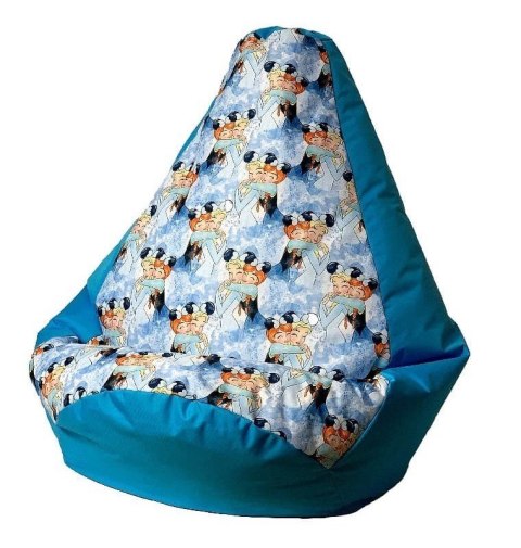 Go Gift Pufa worek sako GRUSZA DRUK niebieski-Kraina Lodu L 105x80 Go Gift Pufa worek sako GRUSZA DRUK niebieski-Kraina Lodu L 105x80