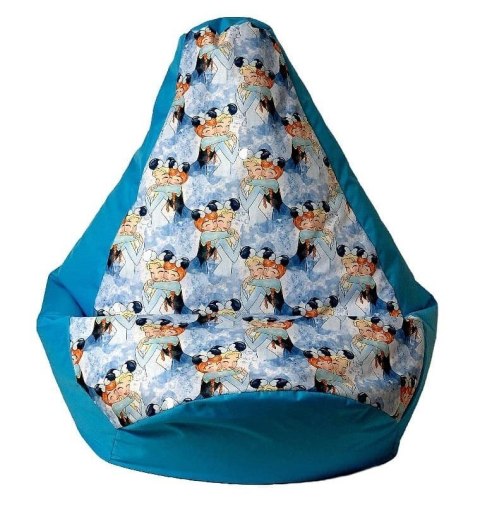 Go Gift Pufa worek sako GRUSZA DRUK niebieski-Kraina Lodu XL 130x90 Go Gift Pufa worek sako GRUSZA DRUK niebieski-Kraina Lodu XL 130x90