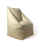 Go Gift Pufa worek sako KOMFORT kremowy XXL 140x90