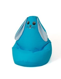 Go Gift Pufa worek sako KRÓLIK niebieski XXL 140x100