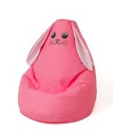 Go Gift Pufa worek sako KRÓLIK różowy XXL 140x100