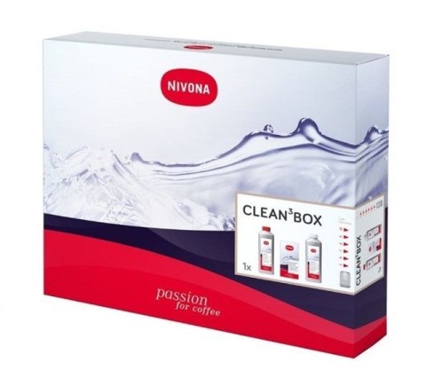 NIVONA Zestaw do czyszczenia ekspresów Clean 3 Box NIVONA Zestaw do czyszczenia ekspresów Clean 3 Box