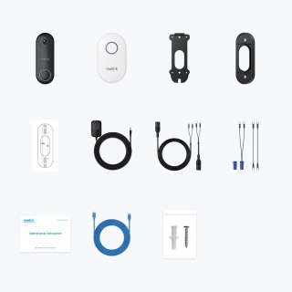 Reolink Reolink Dzwonek Wifi biały D340W