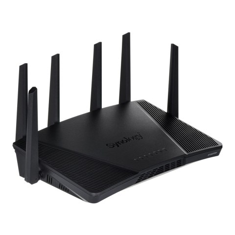 Synology Synology Router RT6600ax, Wi-Fi 6, IEEE 802.11a/b/g/n/ac/ax, 1x 2.5GbE, 3x 1GbE, 1xUSB 3.2, Dual WAN, Three-band router
