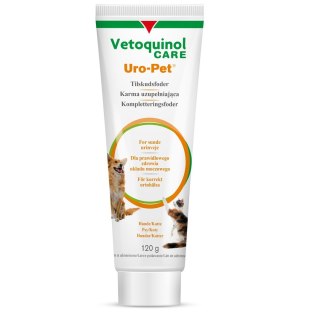 Vetoquinol Vetoquinol Uro-Pet pasta zakwaszająca mocz dla psów i kotów 120g