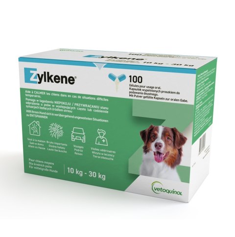Vetoquinol Vetoquinol Zylkene tabletki uspokajające dla psa i kota 225mg 10tab