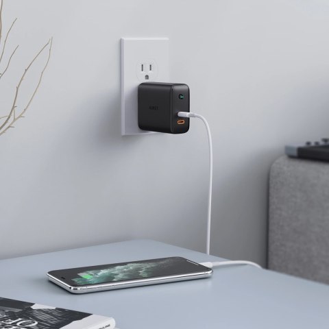 AUKEY AUKEY PA-D2 ŁADOWARKA SIECIOWA 36W 2XUSB-C PD AUKEY AUKEY PA-D2 ŁADOWARKA SIECIOWA 36W 2XUSB-C PD