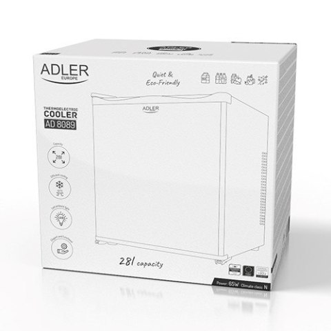 Adler Chłodziarka termoelektryczna ADLER AD 8089 Adler Chłodziarka termoelektryczna ADLER AD 8089
