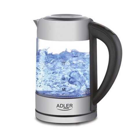 Adler Czajnik elektryczny Adler AD 1247 (2200W 1.7l; kolor srebrny) Adler Czajnik elektryczny Adler AD 1247 (2200W 1.7l; kolor srebrny)