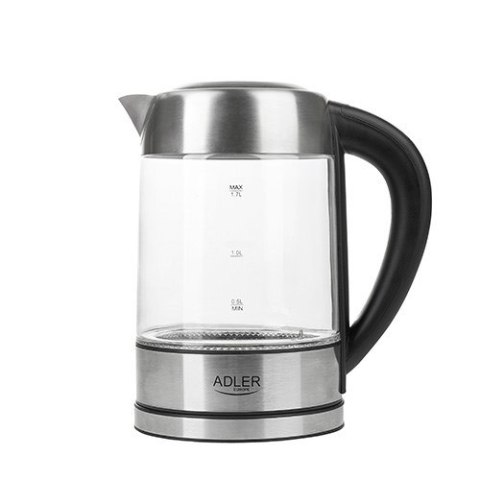 Adler Czajnik elektryczny Adler AD 1247 (2200W 1.7l; kolor srebrny) Adler Czajnik elektryczny Adler AD 1247 (2200W 1.7l; kolor srebrny)