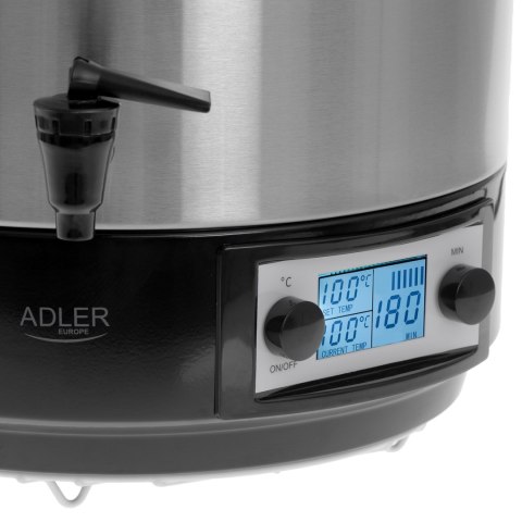 Adler Elektryczny garnek do pasteryzacji ADLER AD 4496 Adler Elektryczny garnek do pasteryzacji ADLER AD 4496
