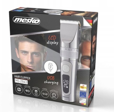 Adler Maszynka do strzyżenia MESKO MS 2843 USB Adler Maszynka do strzyżenia MESKO MS 2843 USB
