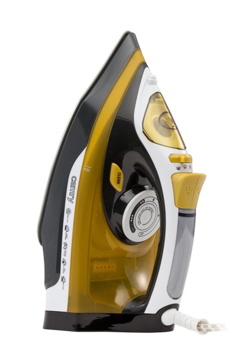 Adler Żelazko parowe Adler CR 5029 (2400W; kolor żółty) Adler Żelazko parowe Adler CR 5029 (2400W; kolor żółty)