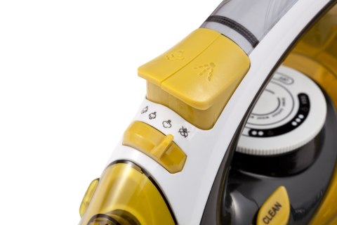 Adler Żelazko parowe Adler CR 5029 (2400W; kolor żółty) Adler Żelazko parowe Adler CR 5029 (2400W; kolor żółty)