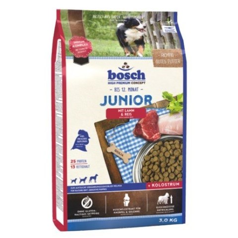 Bosch BOSCH Junior Lamb & Rice - sucha karma dla psa - 3 kg Bosch BOSCH Junior Lamb & Rice - sucha karma dla psa - 3 kg