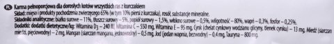 DOLINA NOTECI DOLINA NOTECI Piper z kurczakiem - mokra karma dla kota - 100g DOLINA NOTECI DOLINA NOTECI Piper z kurczakiem - mokra karma dla kota - 100g