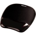 FELLOWES Fellowes CRYSTAL podkładka pod mysz i nadgarstek żelowa czarna
