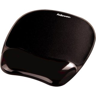 FELLOWES Fellowes CRYSTAL podkładka pod mysz i nadgarstek żelowa czarna