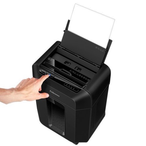 FELLOWES Fellowes Niszczarka AutoMax 80M, 4 x 12 mm, P-4 czarna FELLOWES Fellowes Niszczarka AutoMax 80M, 4 x 12 mm, P-4 czarna